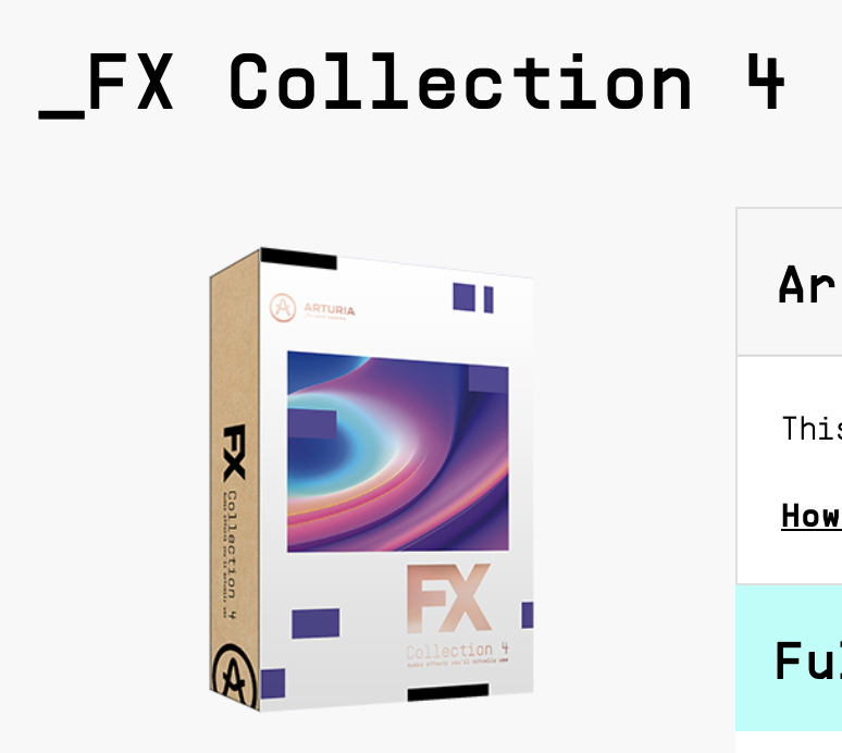 Arturia FX Collection 4